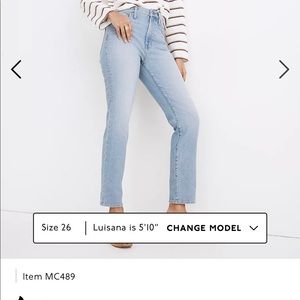 Madewell Perfect Vintage Jean